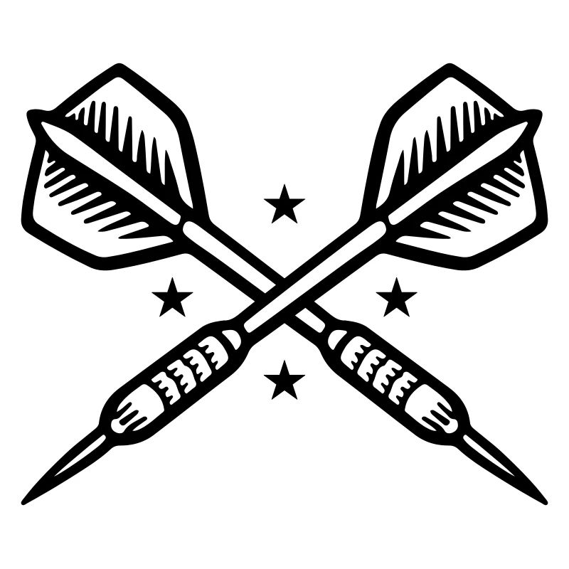 Icône de fléchettes