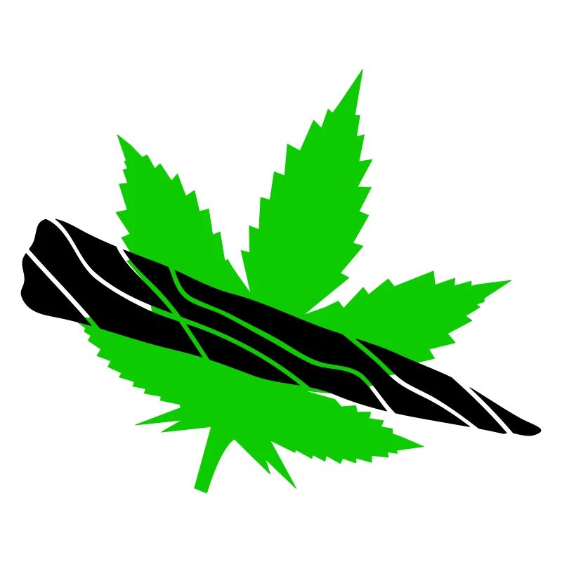 Green Leaf Silhouette Design