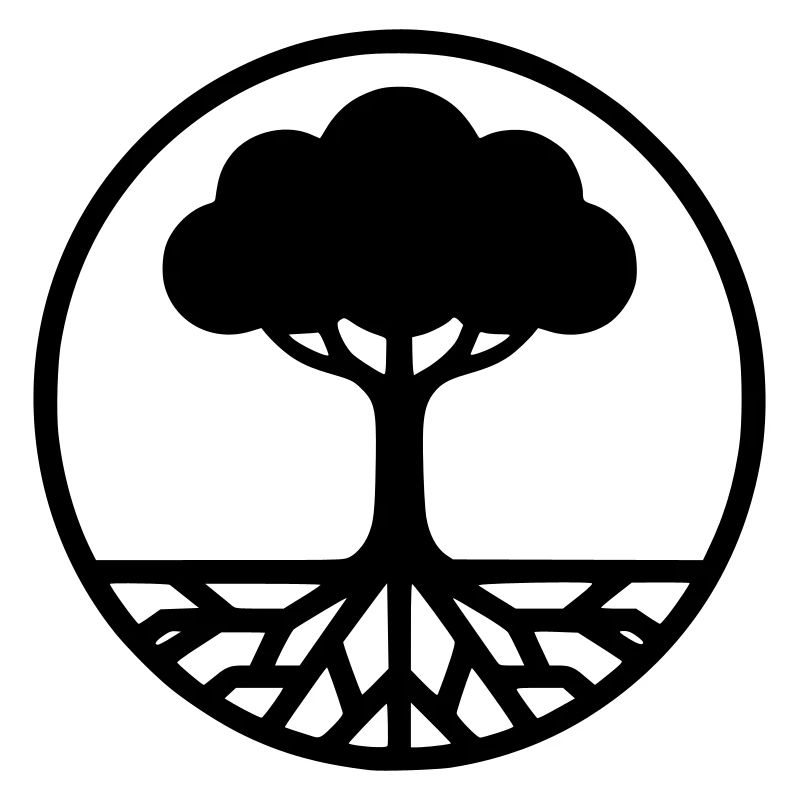 Baum des Lebens Silhouette