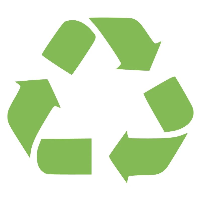 Icône de flèches de recyclage