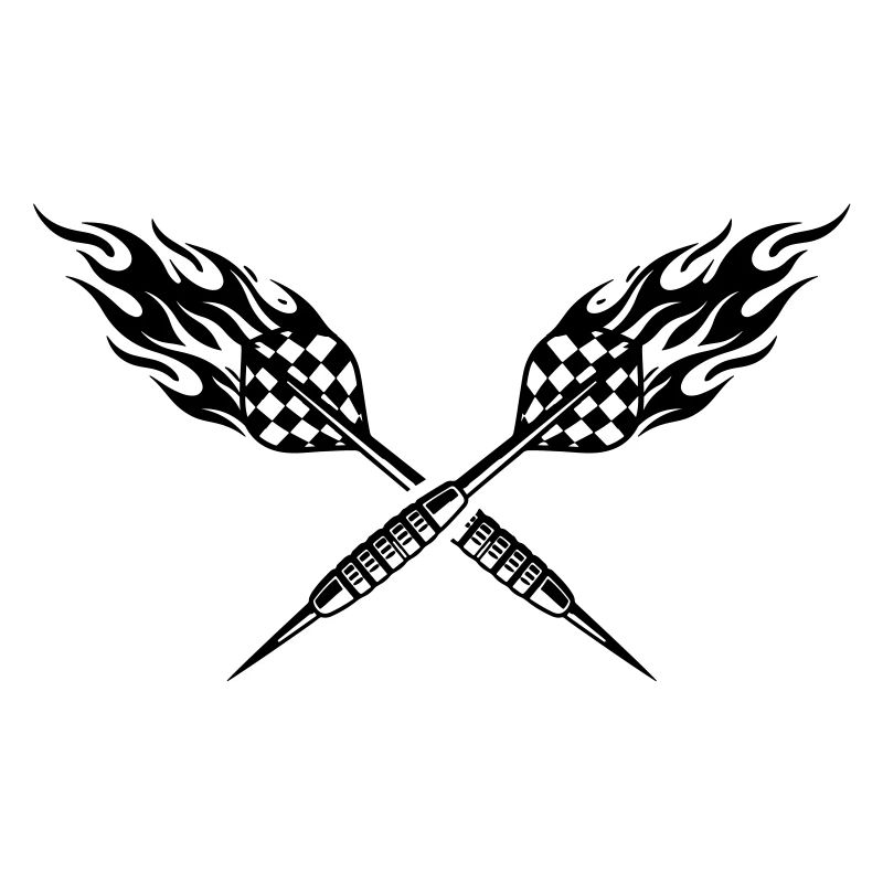 Dart Flame Darts Symbol