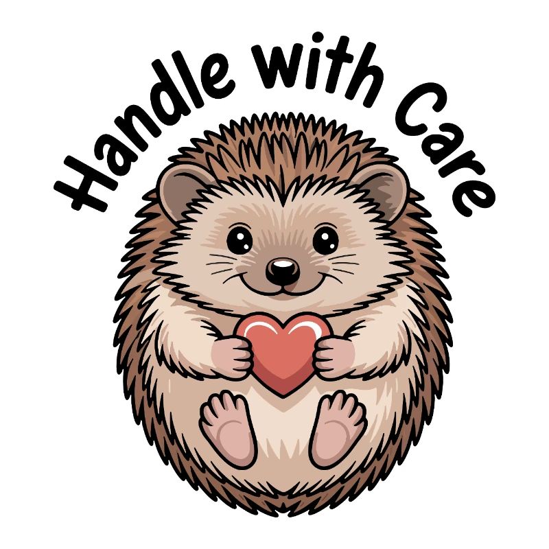 Igel mit Herz
