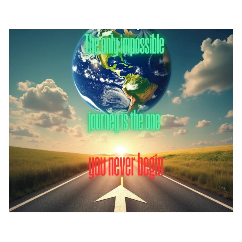 Seul le voyage que vous ne commencez pas est impossible