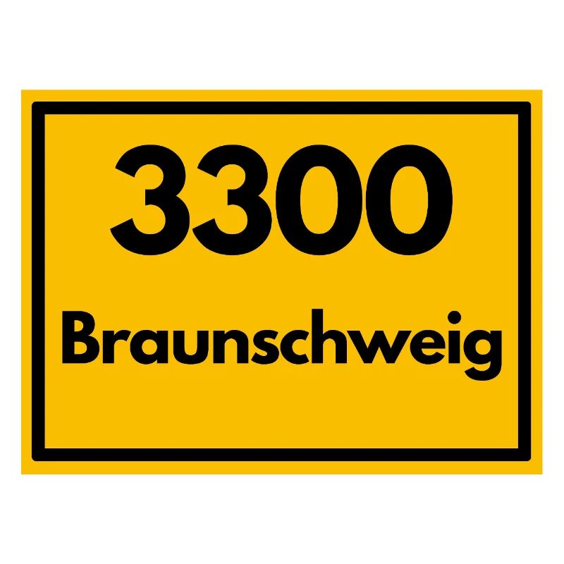 OLD POSTCODE POSTCODE RETRO 3300 BRAUNSCHWEIG