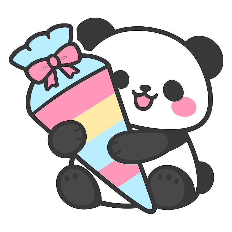 1. Klasse Panda Einschulung Geschenk 2026