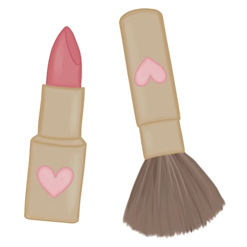 Herzlippe Lippenstift & Pinsel Charm