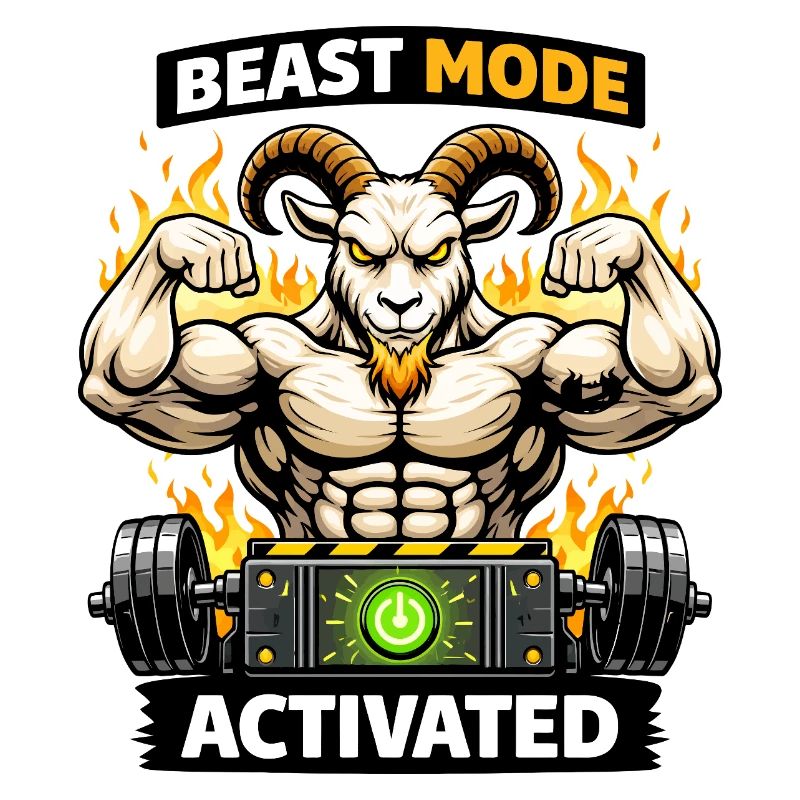 Focus Mode Activated Goat