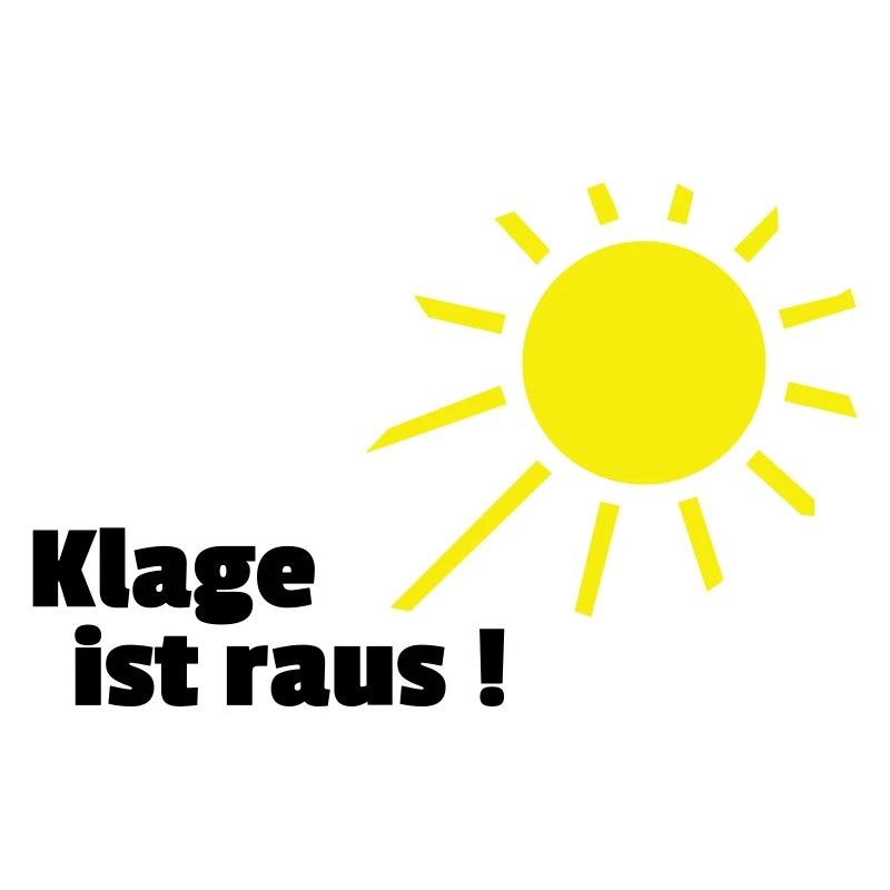 Klage ist raus Sonne