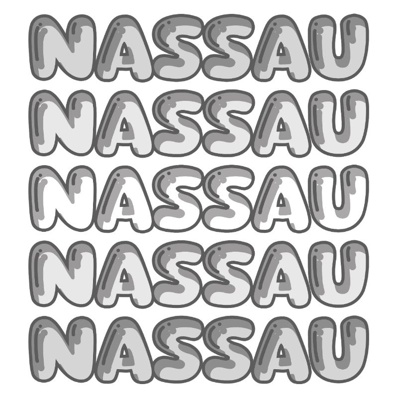 Nassau Bubble Pattern Multi-Font