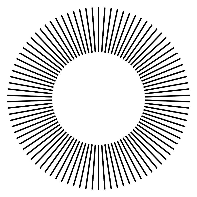 lines circle composition design