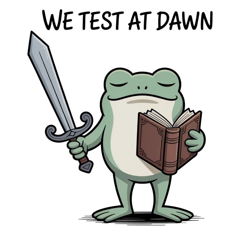 Dawn Frog Knight: Sword & Book