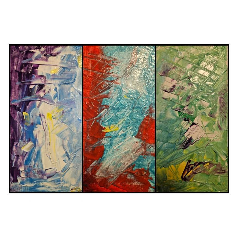 Triptych Color Flow