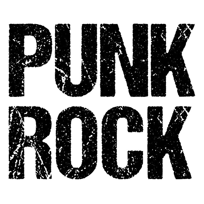 Distressed Punk Rock Logo-Design