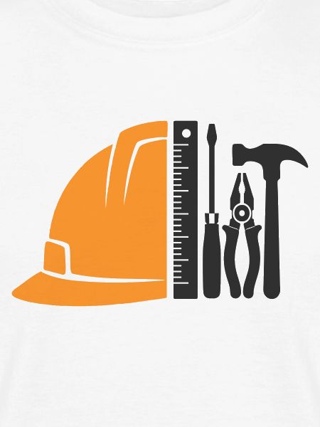 Tool & Construction Helmet – Craftsman Logo