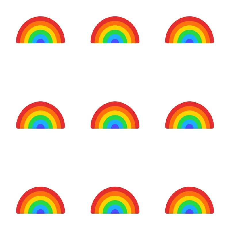 Rainbow Pattern - Happy Pride