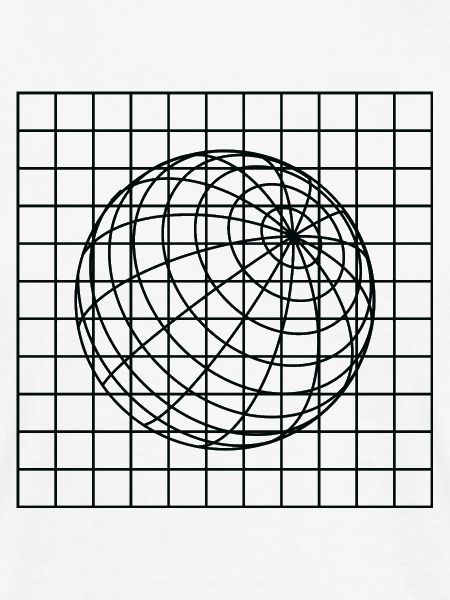 Geometrischer Globusdrahtrahmen