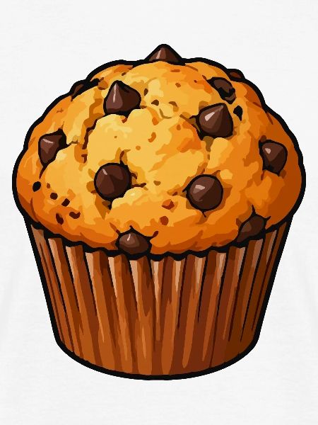 Muffin mit Schokoladenchips