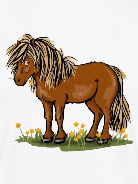 Pony mit Löwenzahn