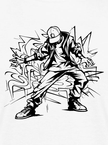 Breakdancer Skizze