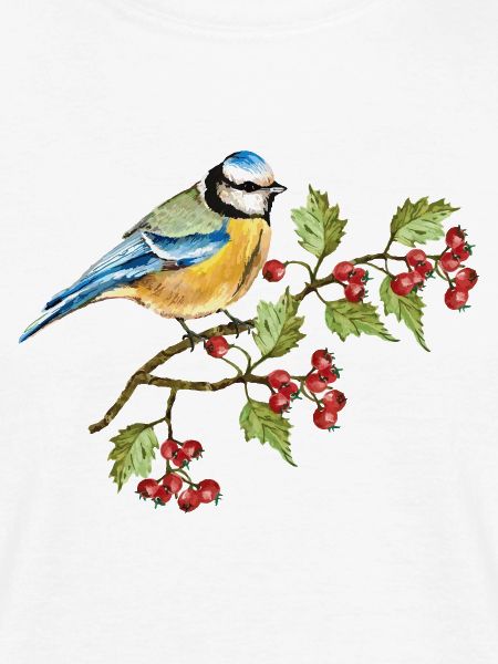 Bunter Vogel