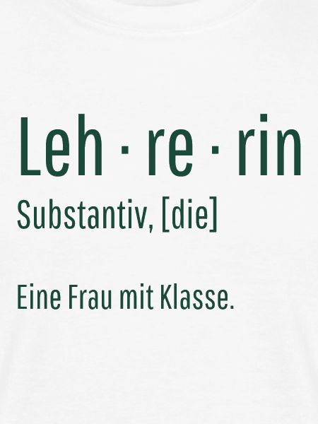 Lehrerin Substantiv Definition Schule Geschenk