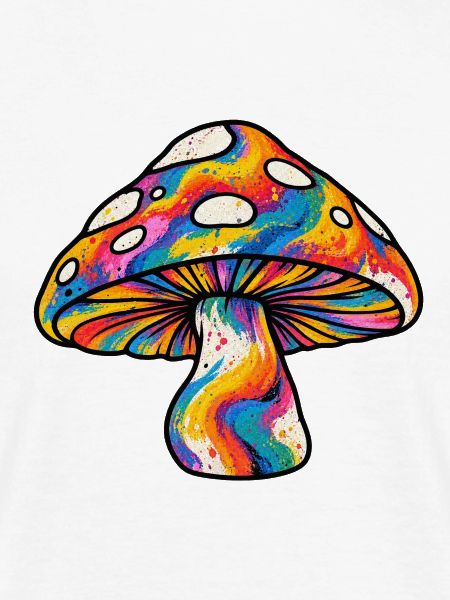 Psychedelischer Regenbogenpilz