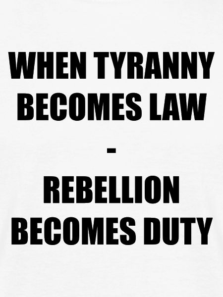 WHEN TYRANNY