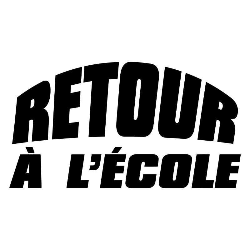 Retour à l'école 