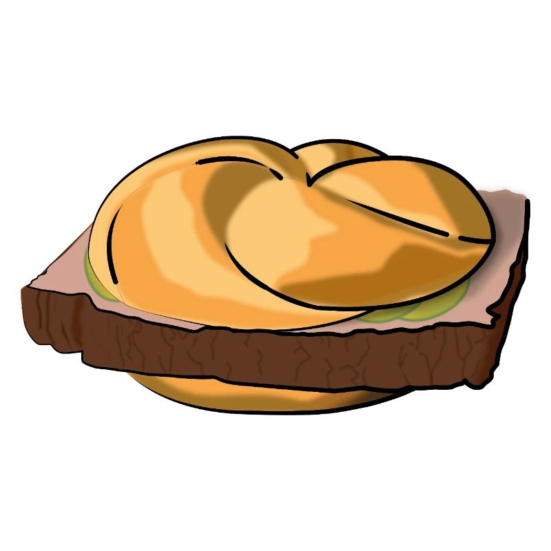 Leberkässemmel with extra style.