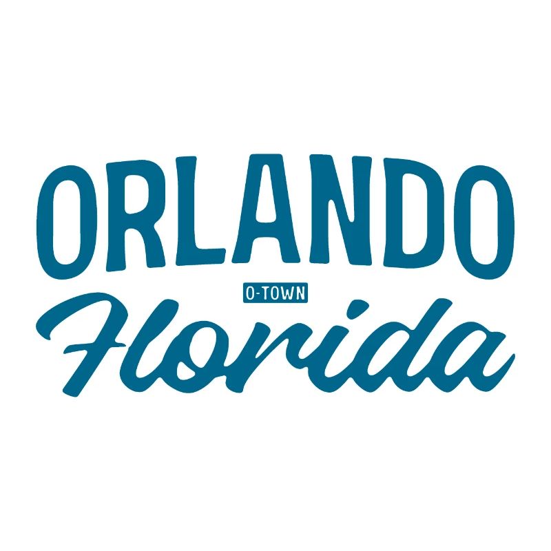 Orlando Florida Script Stil