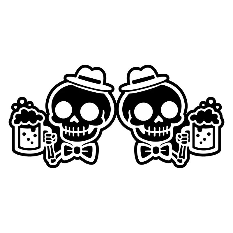 Skeleton Beer Team Bachelors