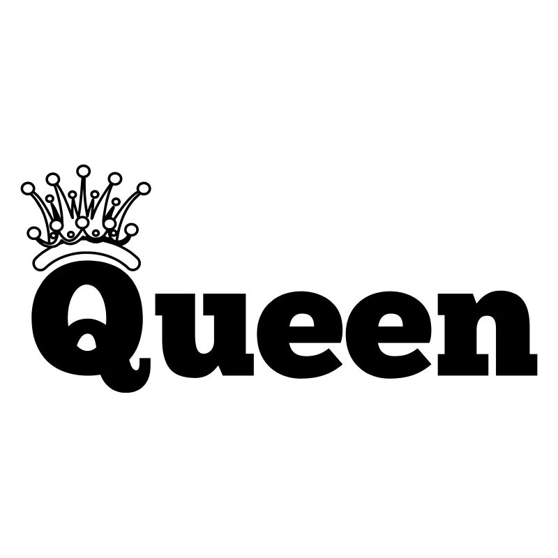 Queen with crown