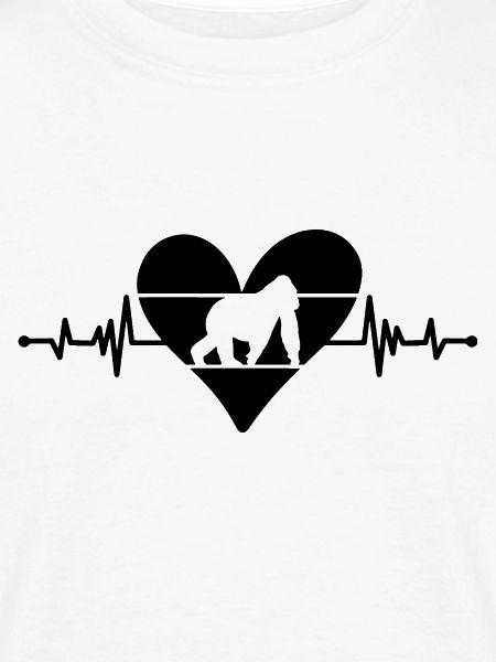 Affe Herzschlag Herz