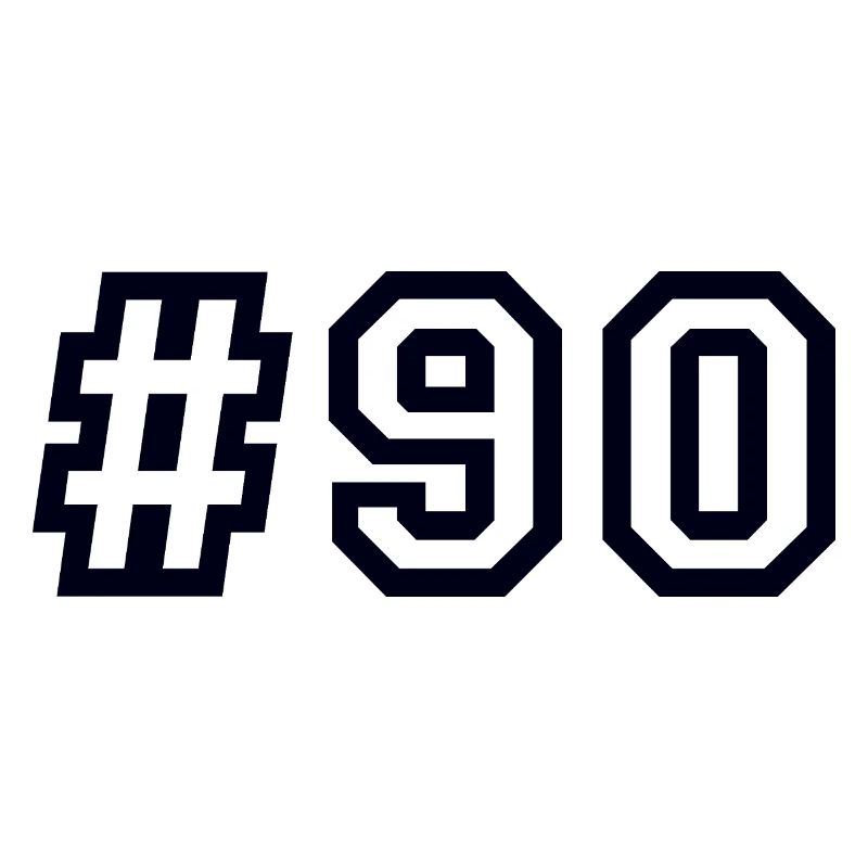 1990 Hashtag 90