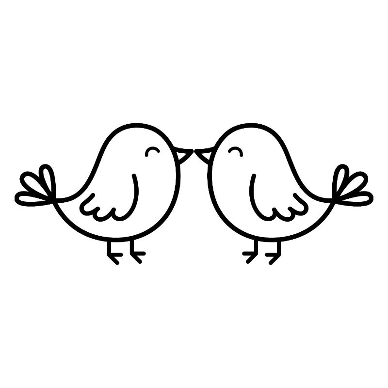 Oiseaux mignons