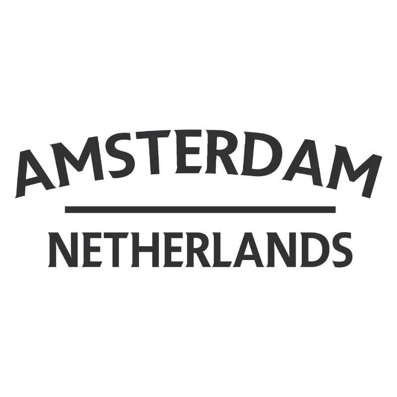 Amsterdam – Netherlands Textdesign