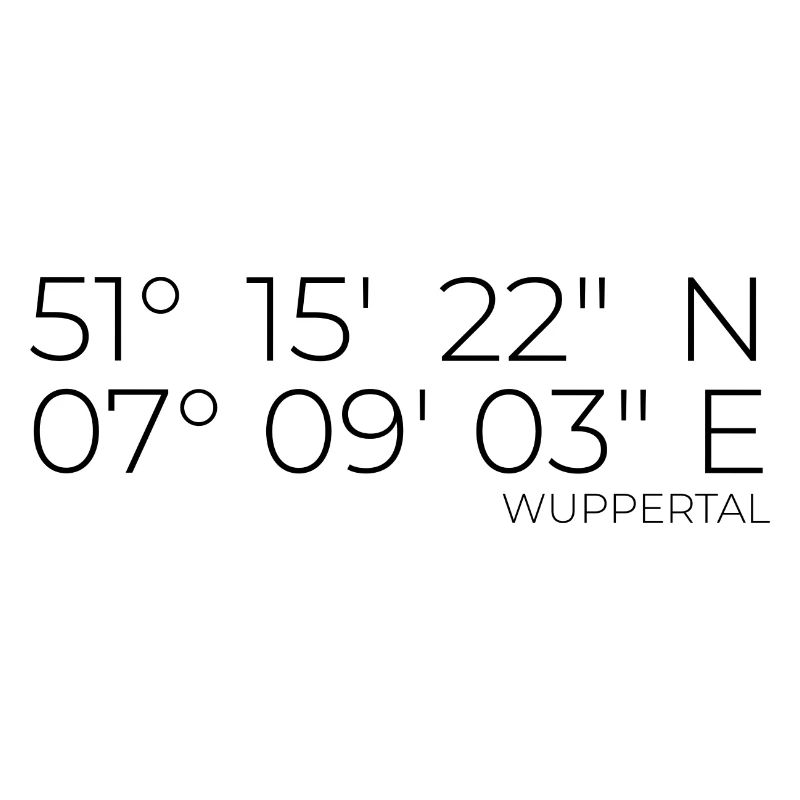Coordinates Wuppertal