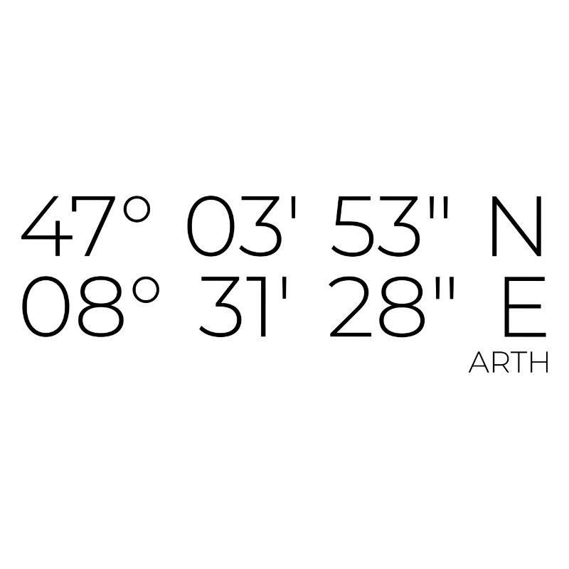 Coordinates Arth Schwyz