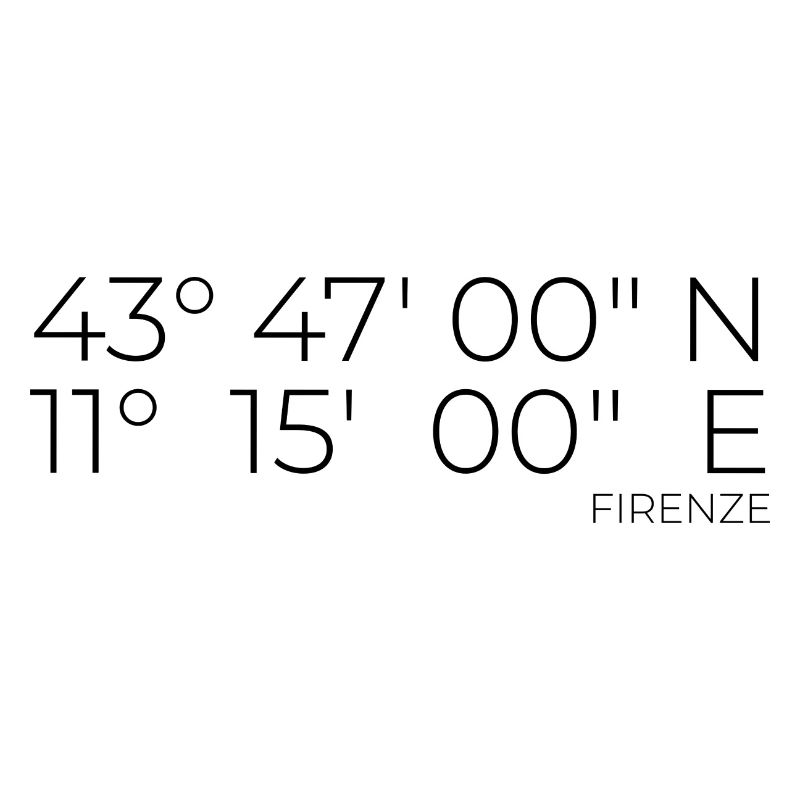 Coordinates: Firenze, Florence, Italy