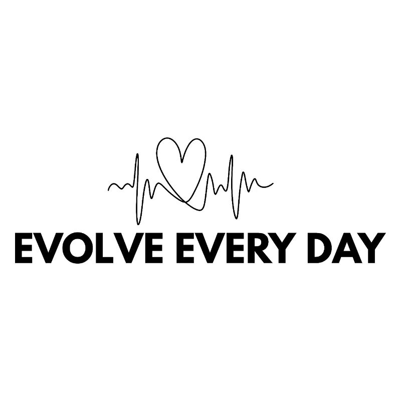Evolve Every Day Shirt – Growth Mindset Print