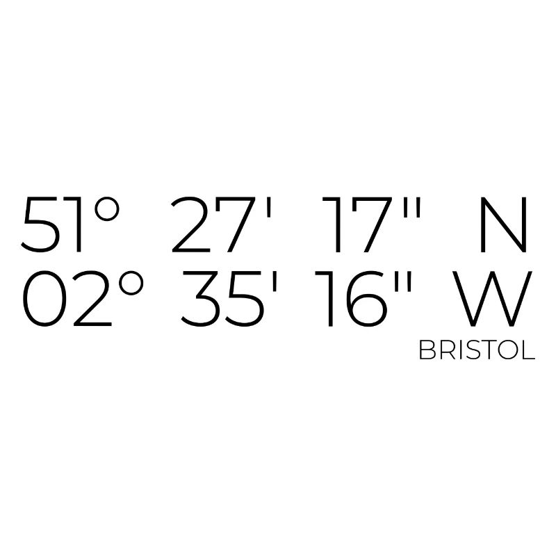 Coordonnées : Bristol, Angleterre