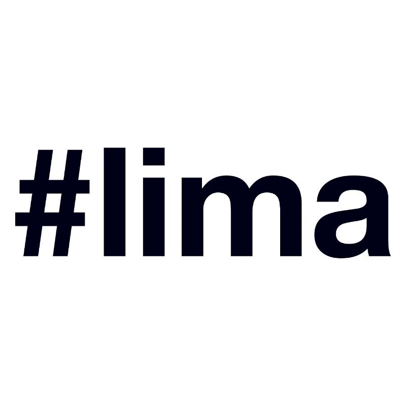 Hashtag Lima Pérou