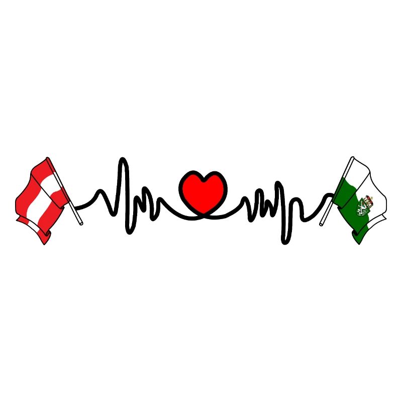 Styria Flags with Heartbeat