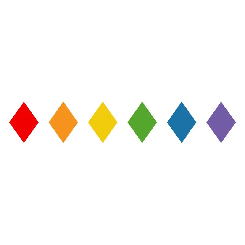 Rainbow Rhombus
