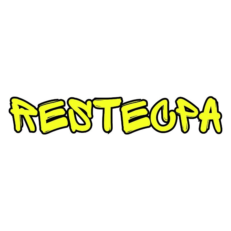 RESTECPA – Graffiti de design de texte drôle d’argot de rue