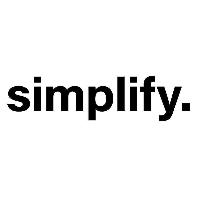 simplify