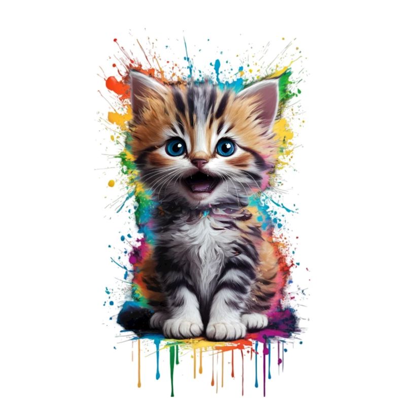Graffiti de chat