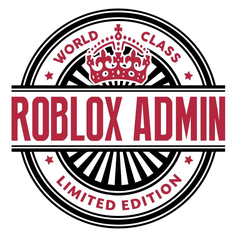 World class roblox admin limited edition best logo
