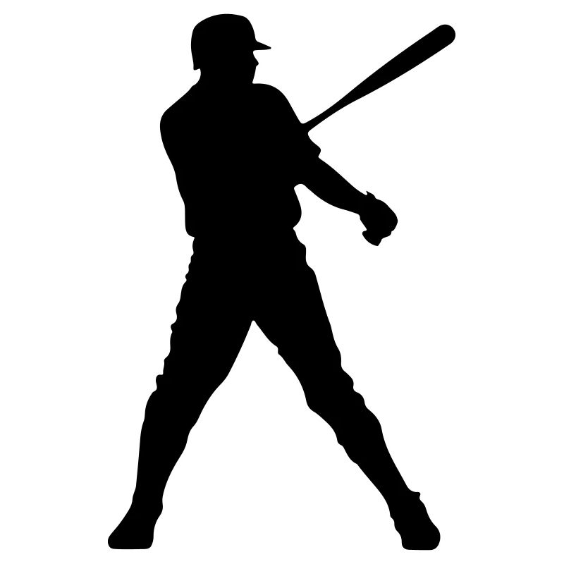 Baseball Homme Silhouette
