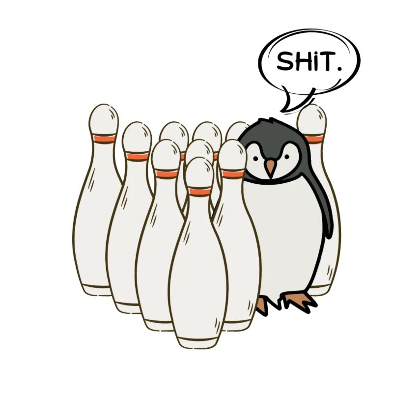 Bowling pingouin